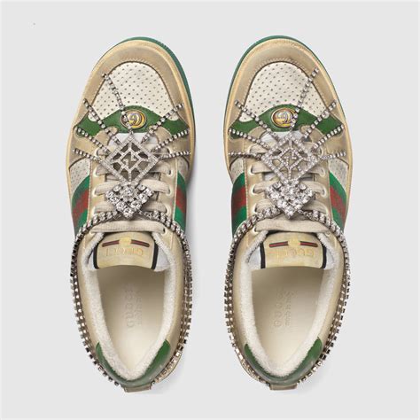 gucci chain sneaker|Gucci women's screener sneaker.